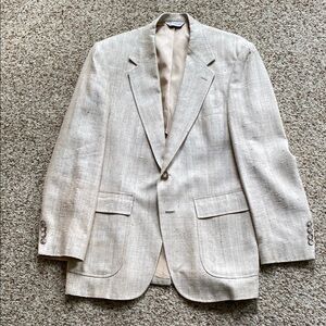 Classic Beige Men's Blazer